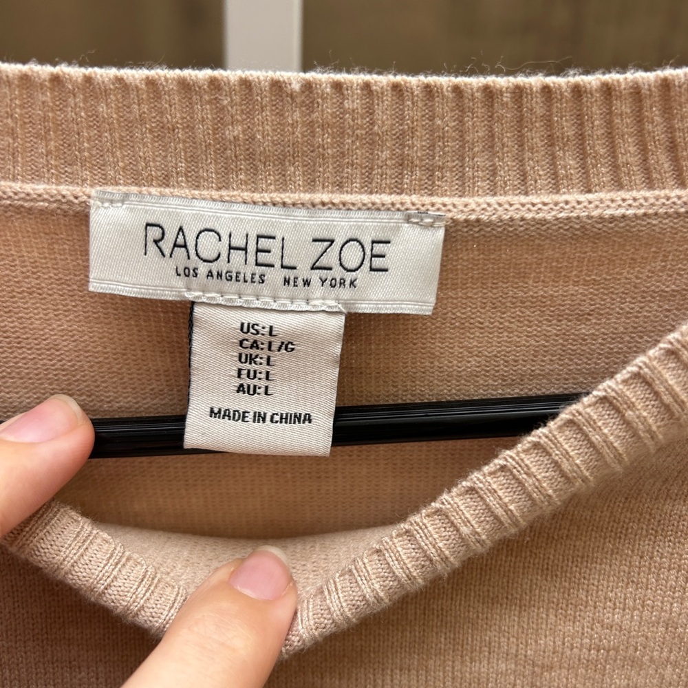 Rachel Zoe Pleated Maxi Skirt in Beige - Picture 2 of 6
